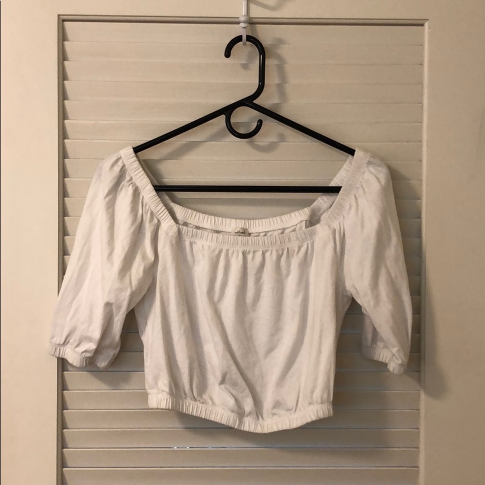 Wilfred off-the-shoulder crop